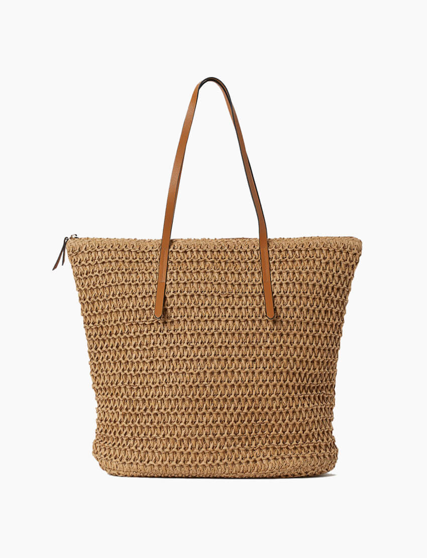 product_fashion_07_1 Straw Shopeer Bag - Image 1