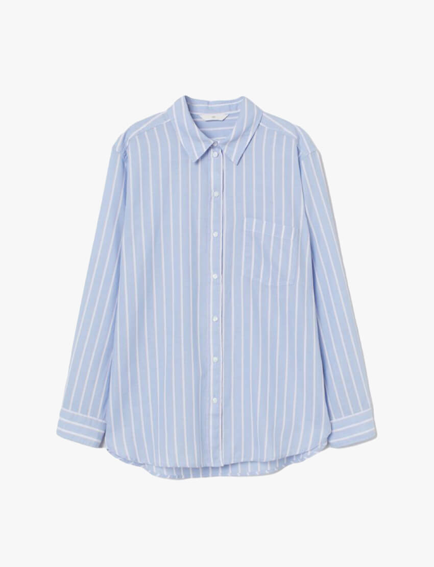 product_fashion_13_b_1 Stripe Cotton Shirt - Image 1