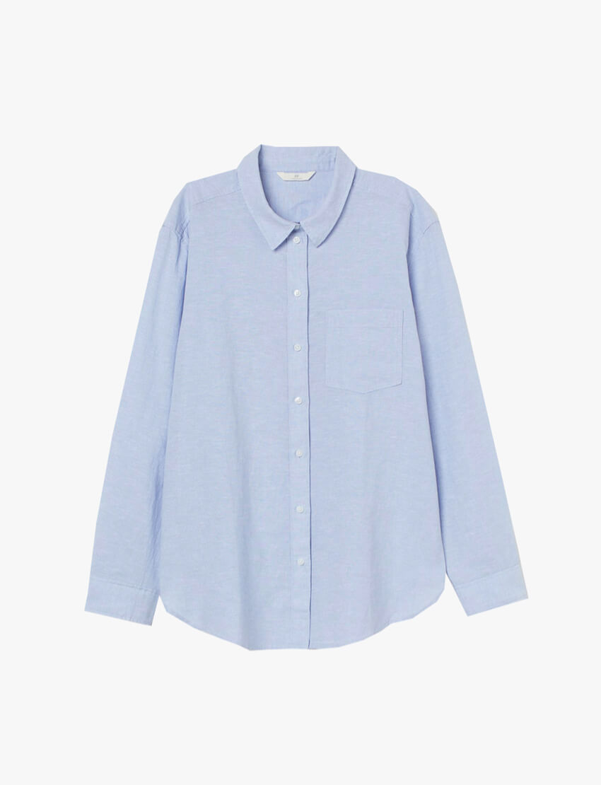 product_fashion_18_a_1 Linen-blend Shirt - Image 1